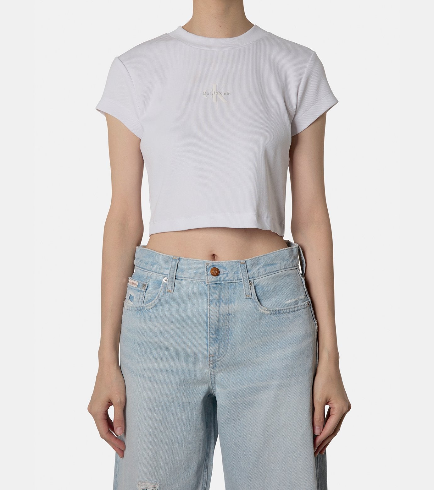 A- MONOGRAM BABY TEE