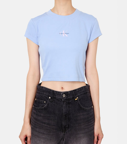 A- MONOGRAM BABY TEE