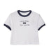 SS DRAPEY JERSEY CROP TEE