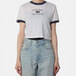 SS DRAPEY JERSEY CROP TEE