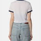 SS DRAPEY JERSEY CROP TEE