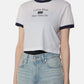SS DRAPEY JERSEY CROP TEE