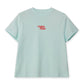 SS FLOCKED LOGO CREWNECK TEE