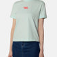 SS FLOCKED LOGO CREWNECK TEE