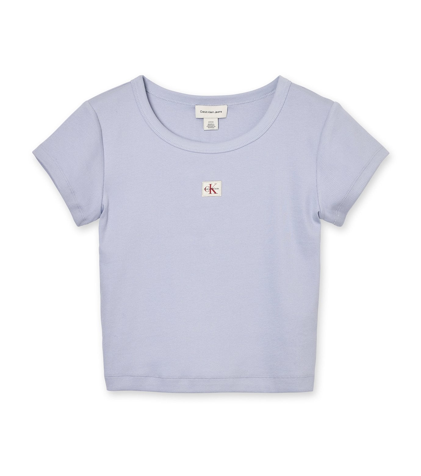 WOVEN LABEL 2X2 BABY RIB BABY TEE
