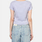 WOVEN LABEL 2X2 BABY RIB BABY TEE