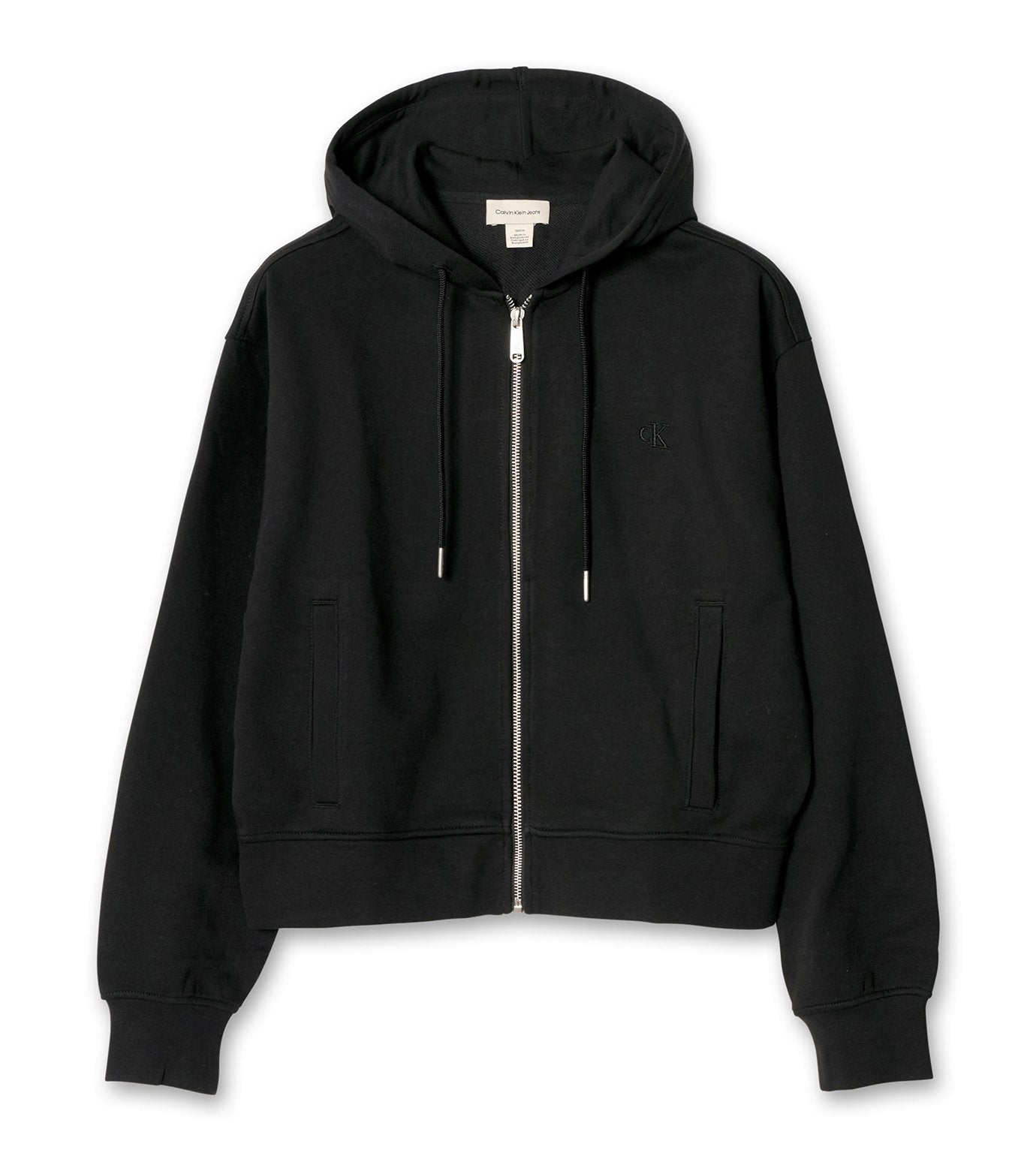 LS MONOGRAM TERRY CROP RELAXED FZ HO