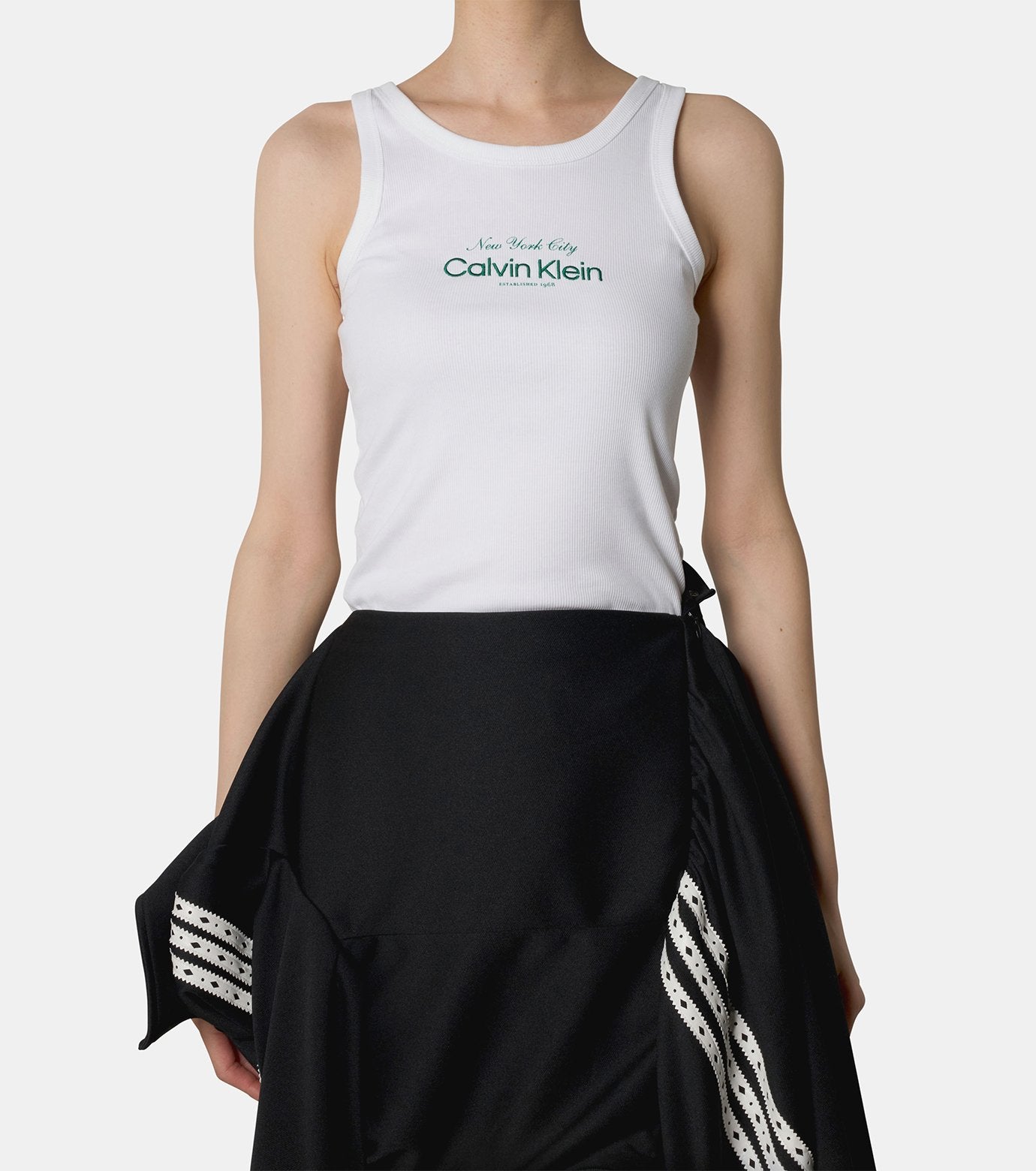 CONTOUR 2X2 RIB GRAPHIC TANK