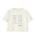 SS CROPPED BOXY GRAPHIC TEE