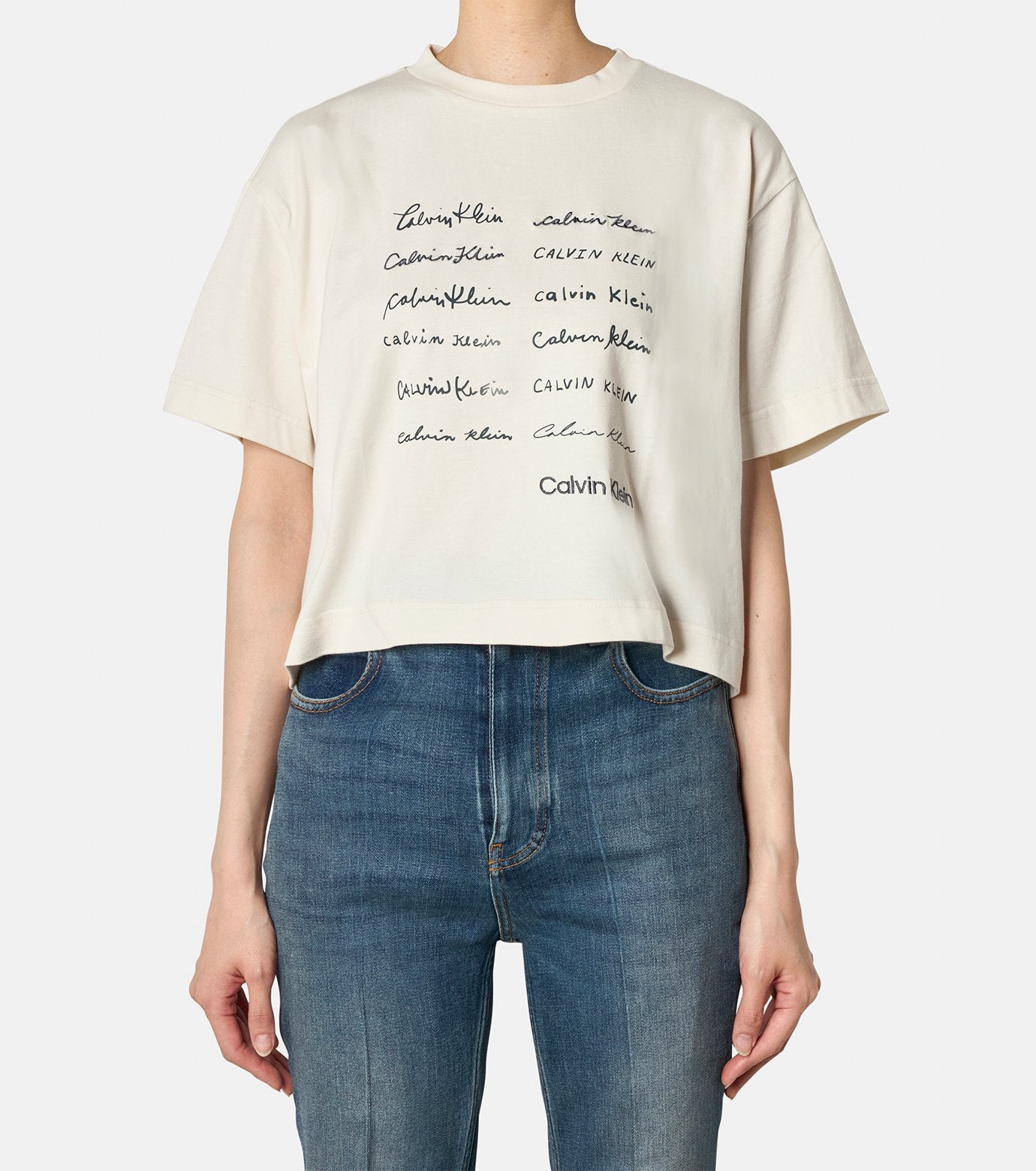 SS CROPPED BOXY GRAPHIC TEE