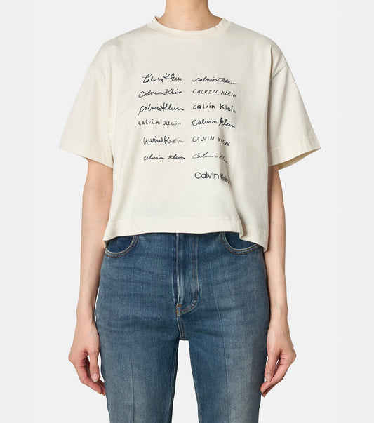 SS CROPPED BOXY GRAPHIC TEE