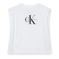 SL MONOLOGO PLEATED SHOULDER CREW T