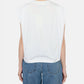 SL MONOLOGO PLEATED SHOULDER CREW T