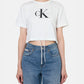 SS MONOLOGO CROPPED TIE TEE