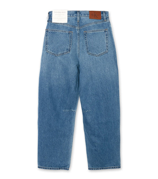 CROPPED BARREL JEAN TINTED AIRWAY
