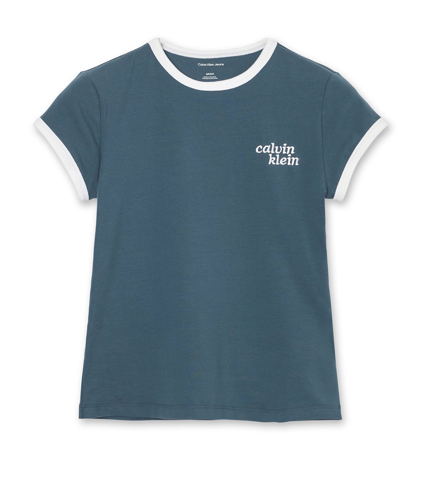 SS SLIM LOGO RINGER TEE