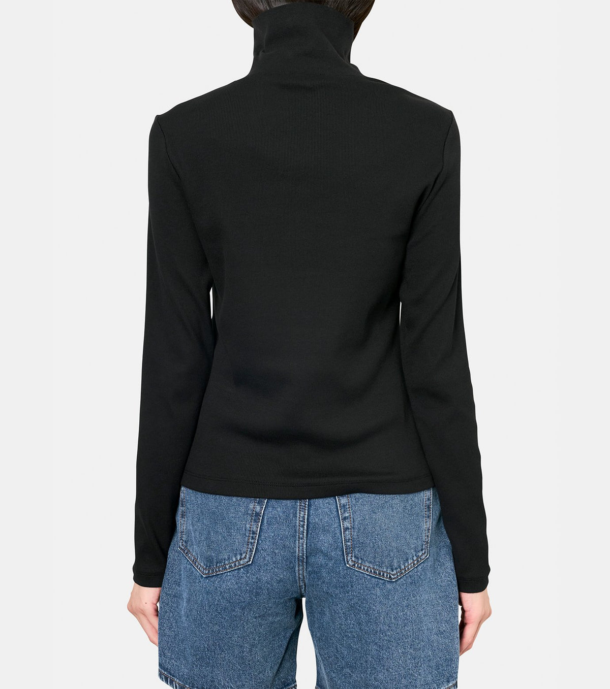 LS WVN LABEL TNECK HENLEY