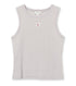 SL WOVEN LABEL TANK - WASHED