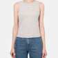 SL WOVEN LABEL TANK - WASHED