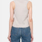 SL WOVEN LABEL TANK - WASHED