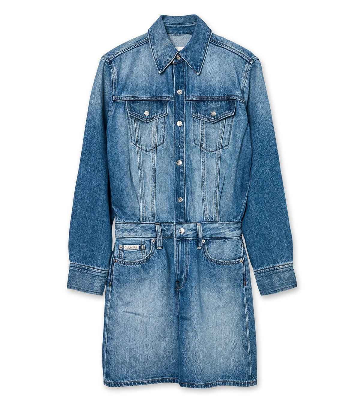 MINI TRUCKER DRESS