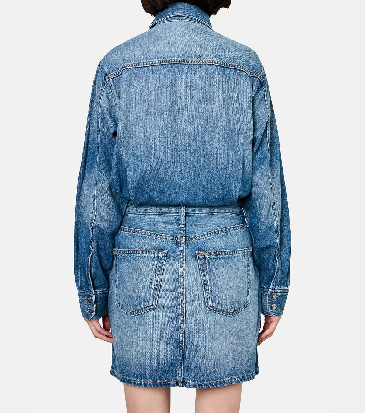 MINI TRUCKER DRESS