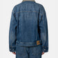 80S ICON FADED CK BLUE TRUCKER