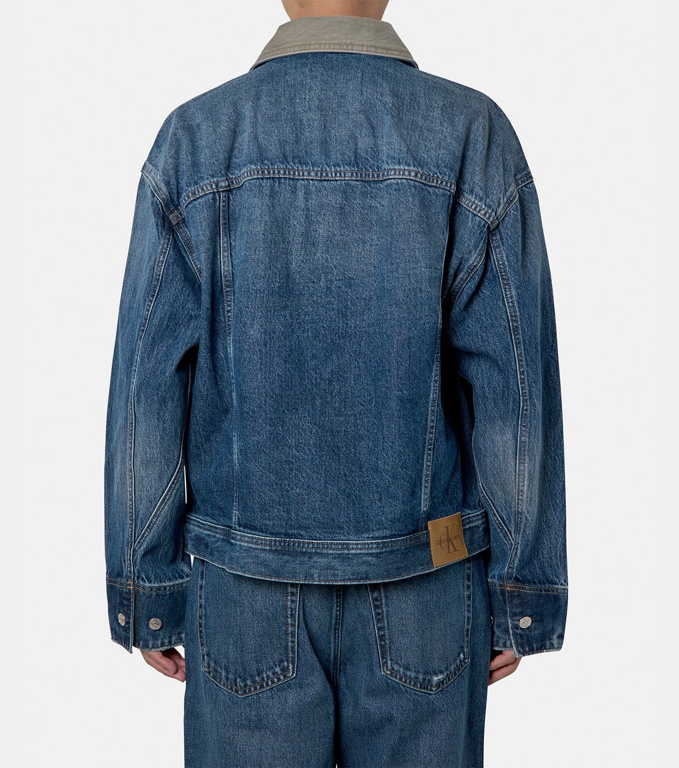 80S ICON FADED CK BLUE TRUCKER