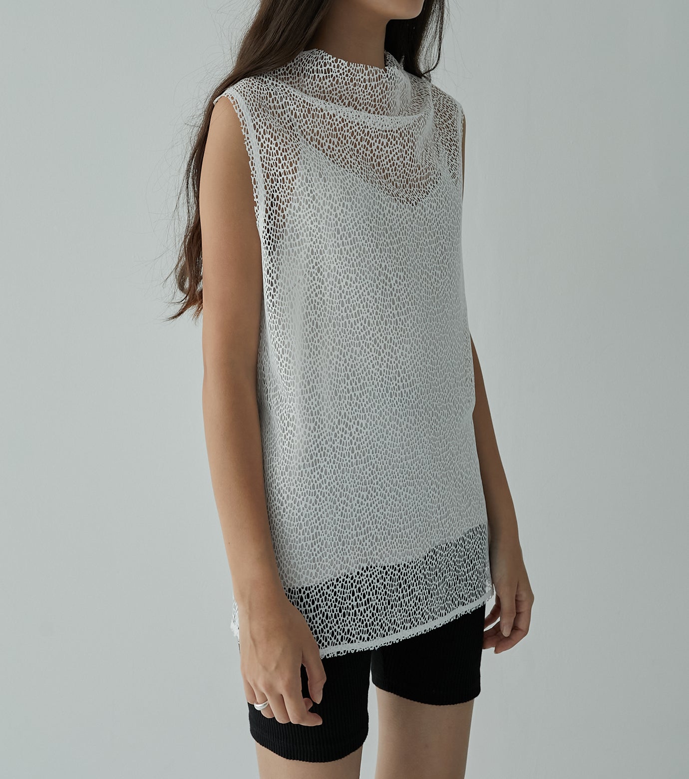 Mesh Lace Tank TOPS