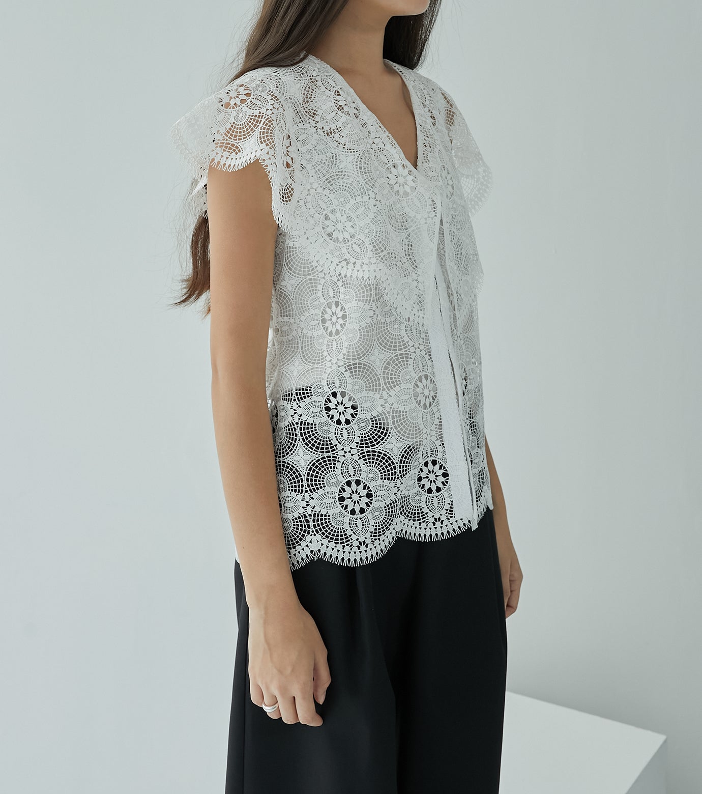 Crochet Lace Shirt