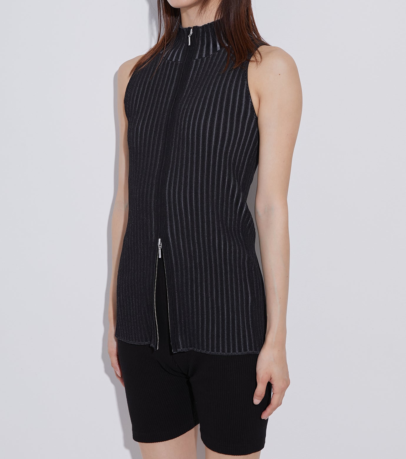 Zip Knit Top