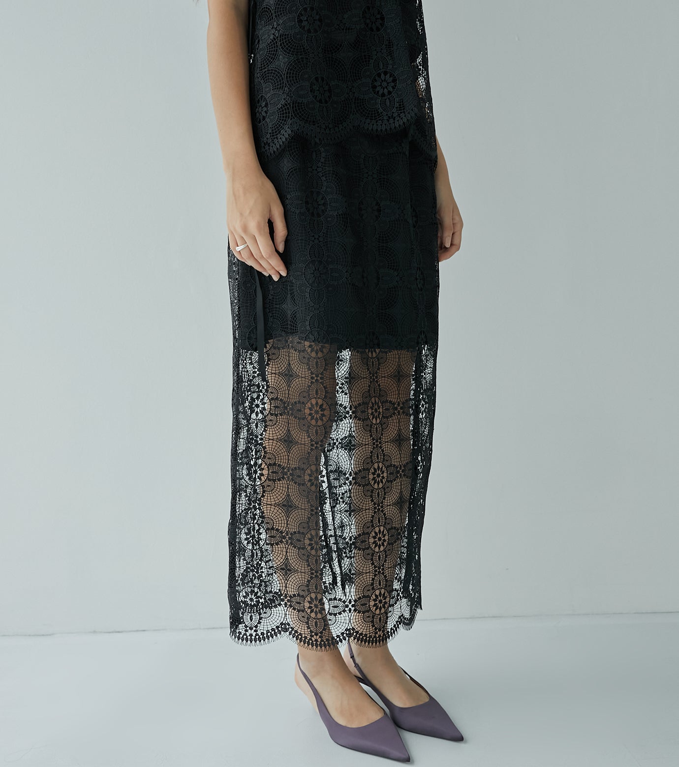 Crochet Lace Skirt