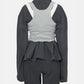 Tank Top Zip Hoodie