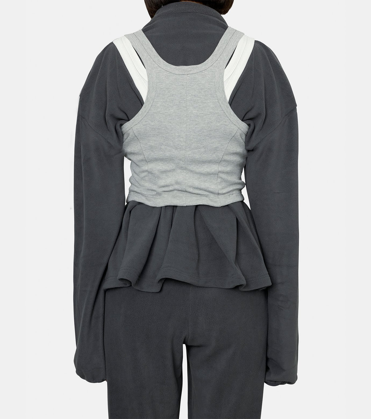Tank Top Zip Hoodie