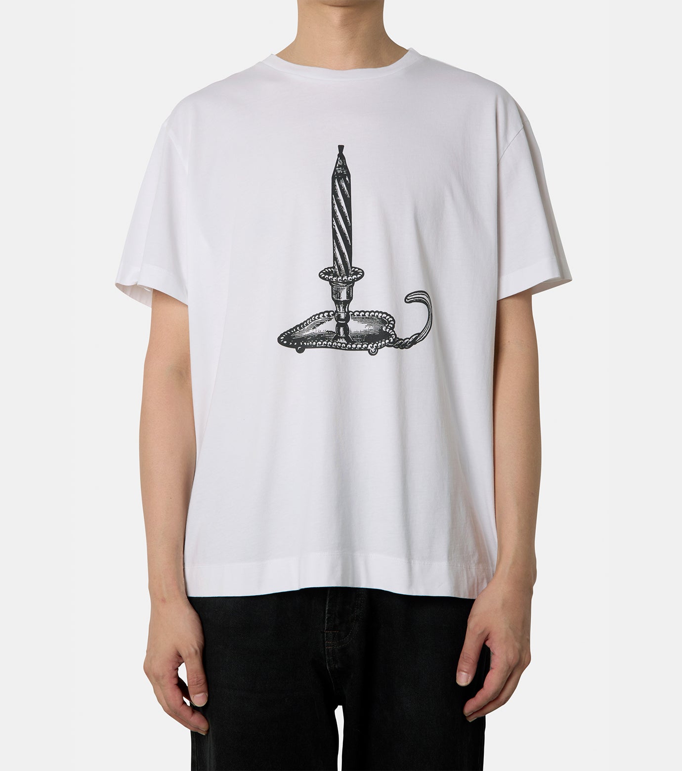 SHORT SLEEVE T-SHIRT W/ CANDLE LOGO