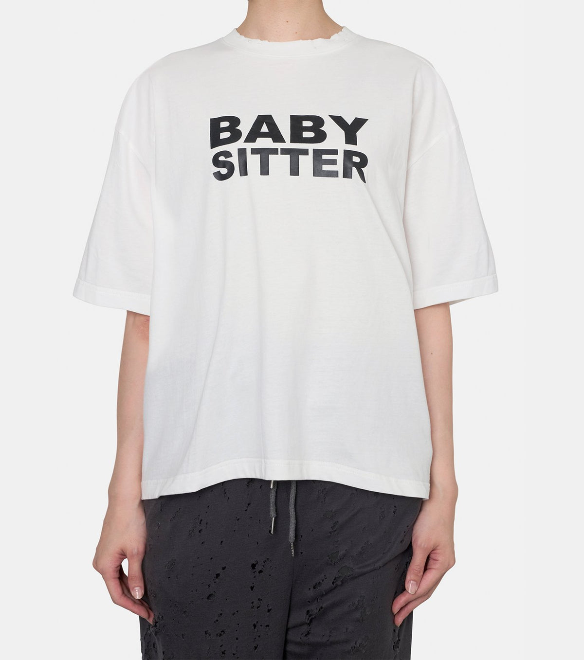 Baby Sitter Distressed Tee