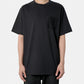 BOXY T-SHIRT W/ SHEER LACE BACK PANE