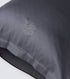 Silk Pillow Case Charcoal Gray