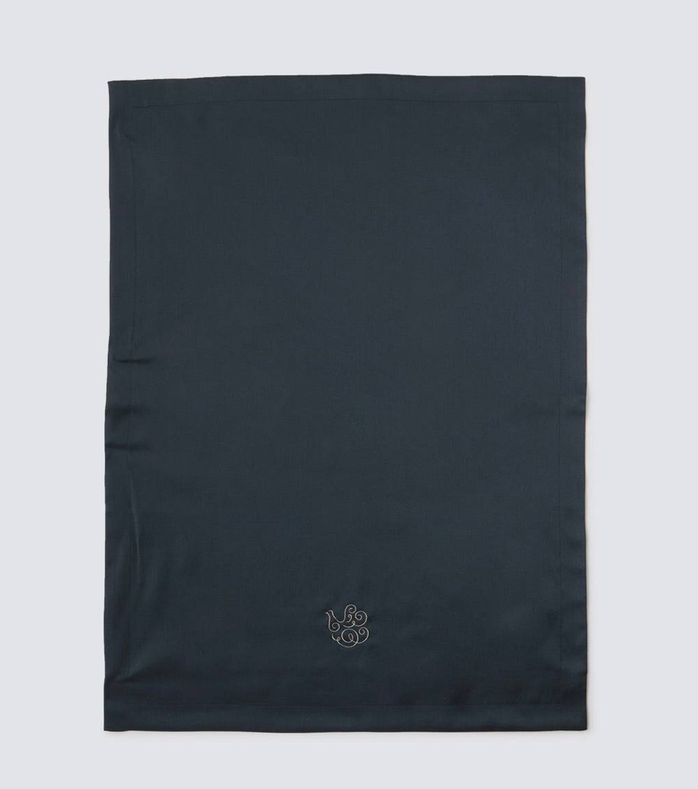 Silk Pillow Case Elegant Navy