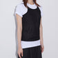 Eyelet Pattern Knit Camisol