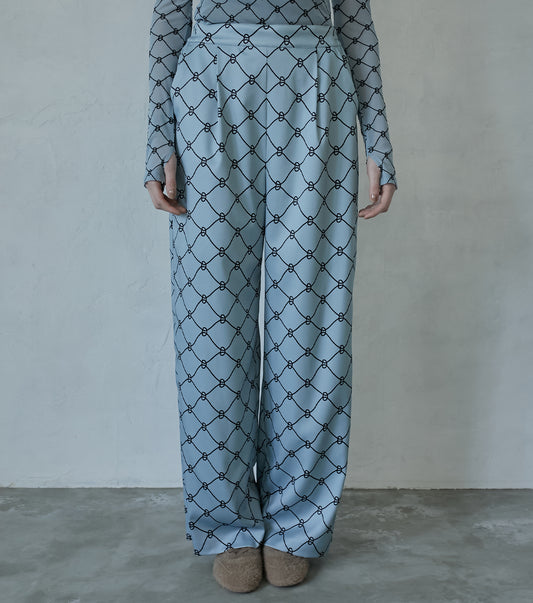 Geomtric Print Pants