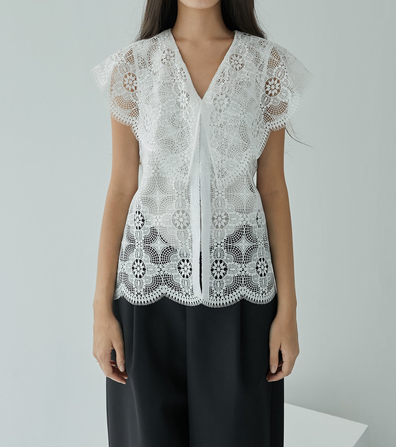 Crochet Lace Shirt