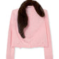 Faux Fur Tippet Cardigan