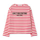 Chez Valentino Striped LS Compact T