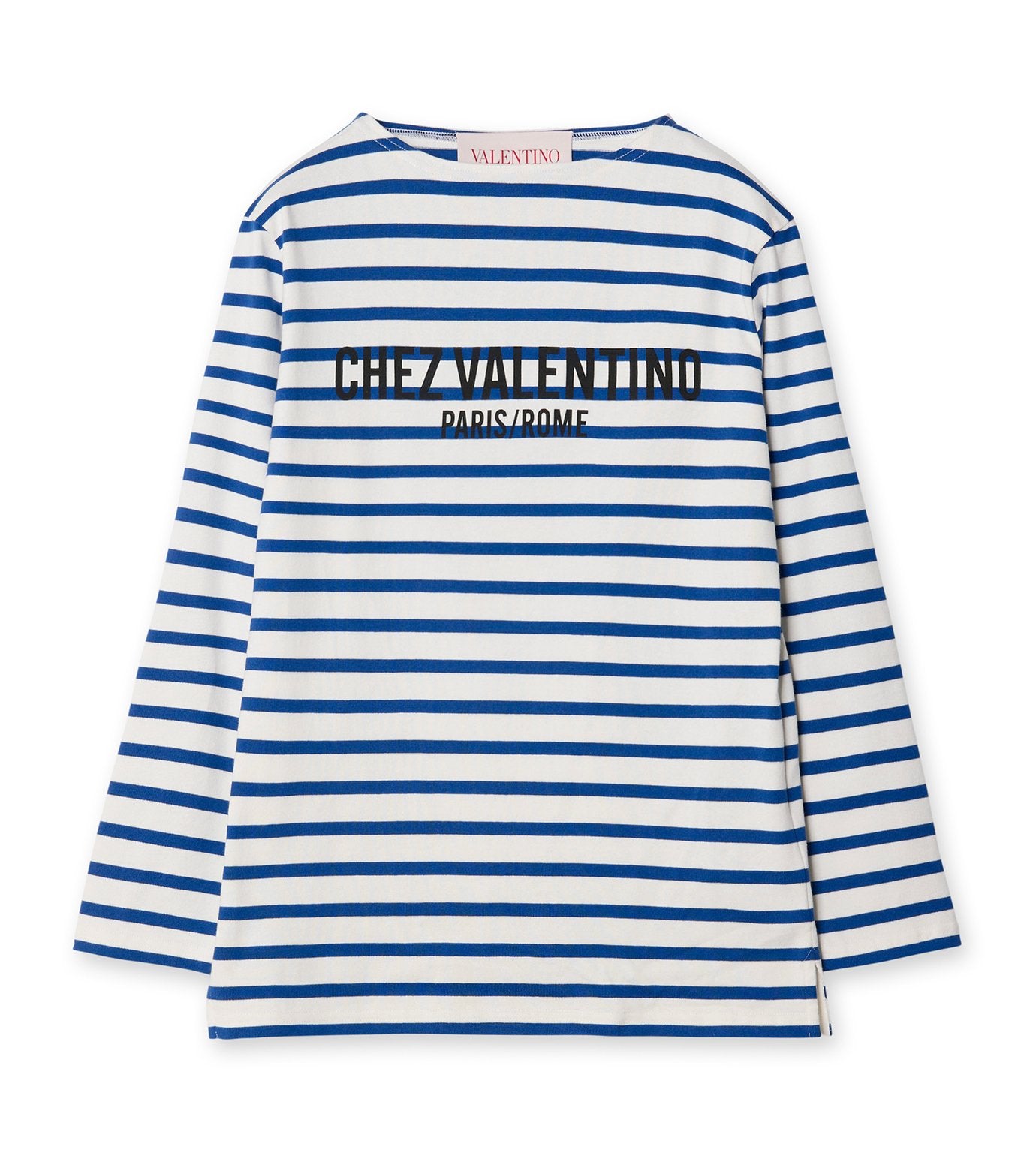 Chez Valentino Striped LS T