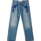 EMBROIDERY DENIM PANTS