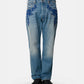 EMBROIDERY DENIM PANTS
