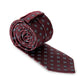 VLOGO JACQUARD MICRO CHECK SILK TIE