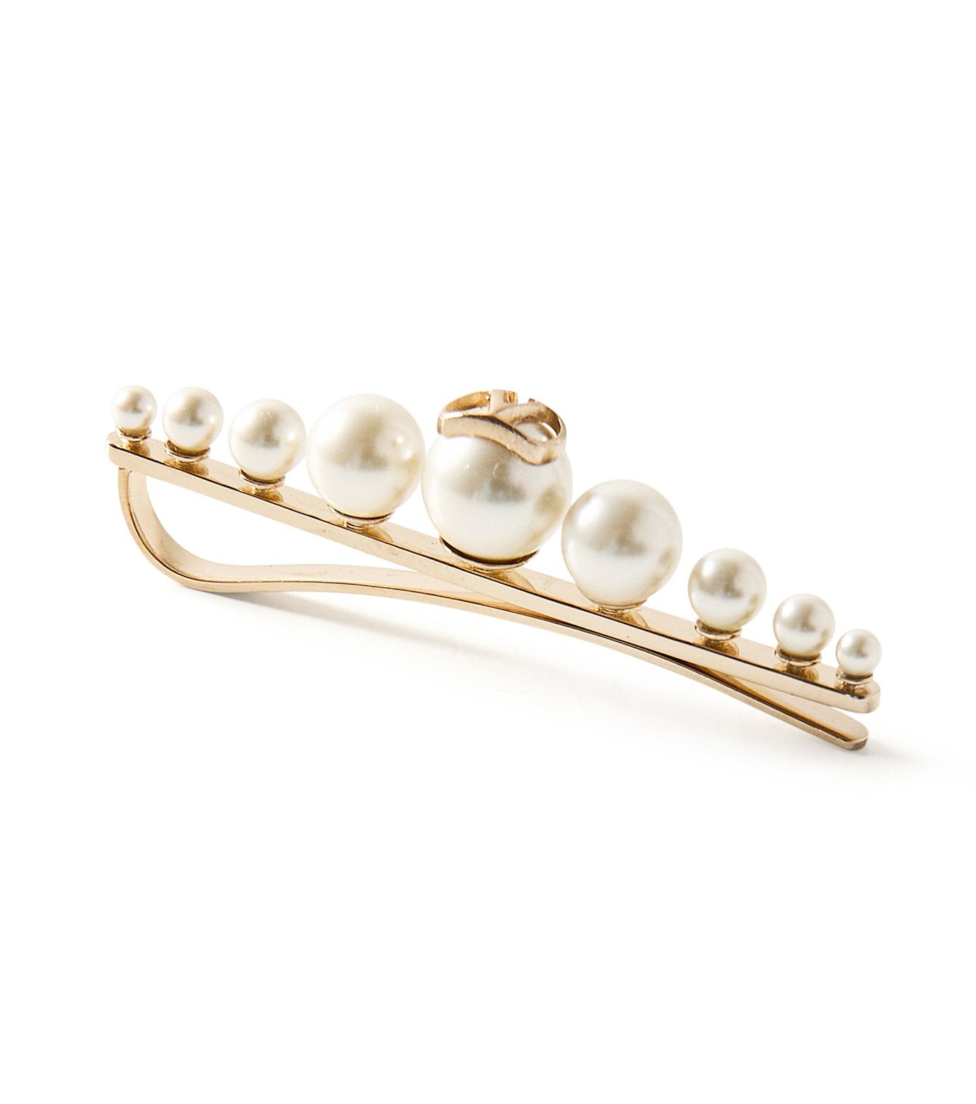 METAL x PEARL TIE CLIP