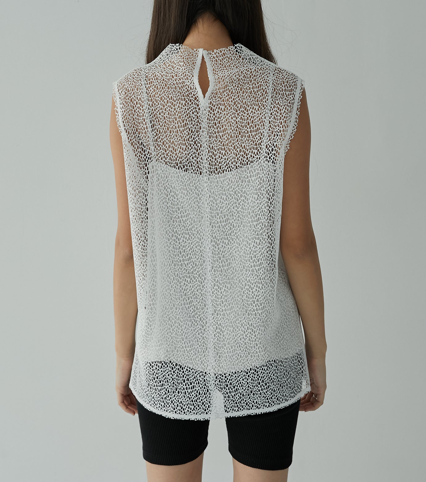 Mesh Lace Tank TOPS